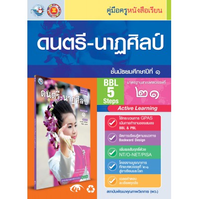 คู่มือครู หนังสือเรียนดนตรี-นาฏศิลป์ ม.1